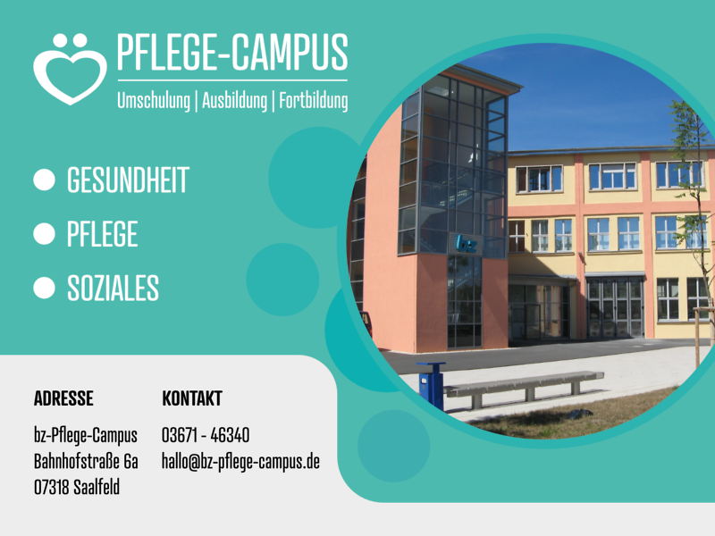 Flyer "PFLEGE-CAMPUS"