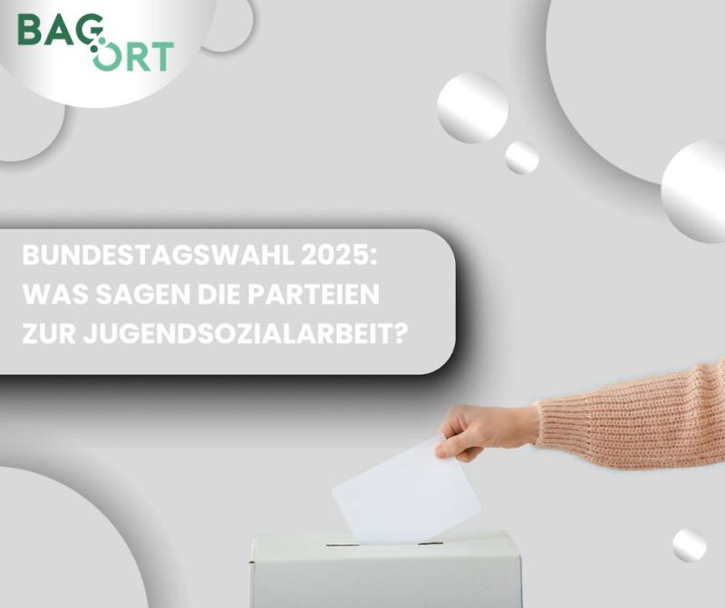 BAGÖRT Flyer Wahlprogramme Bundestagswahl 2025