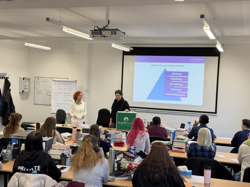 Unterricht am Pflege-Campus